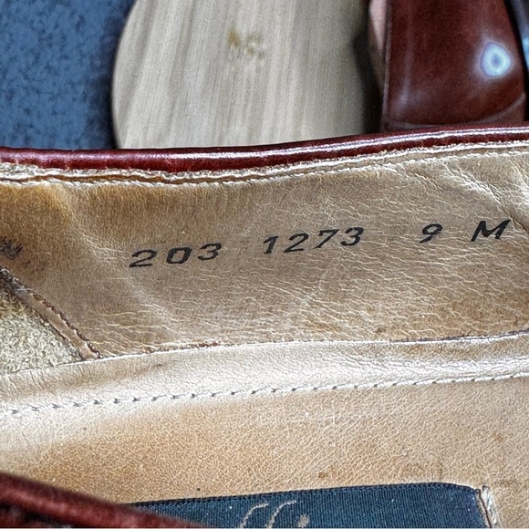 ZELLI‎ SAVANNAH PENNY LOAFERS CALFSKIN MEN'S SZ 9 - Picture 10 of 11